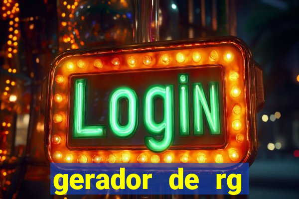 gerador de rg frente e verso